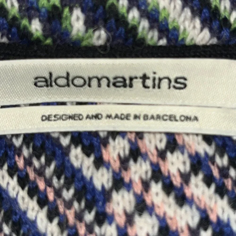 ANTHROPOLOGIE ALDOMARTINS SHANLEY PLAID WOOL ALPACA BLEND SWEATER COAT  EUC  XS